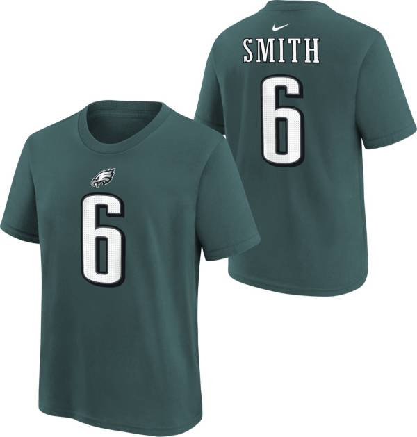 Nike Youth Philadelphia Eagles DeVonta Smith #6 Teal T-Shirt