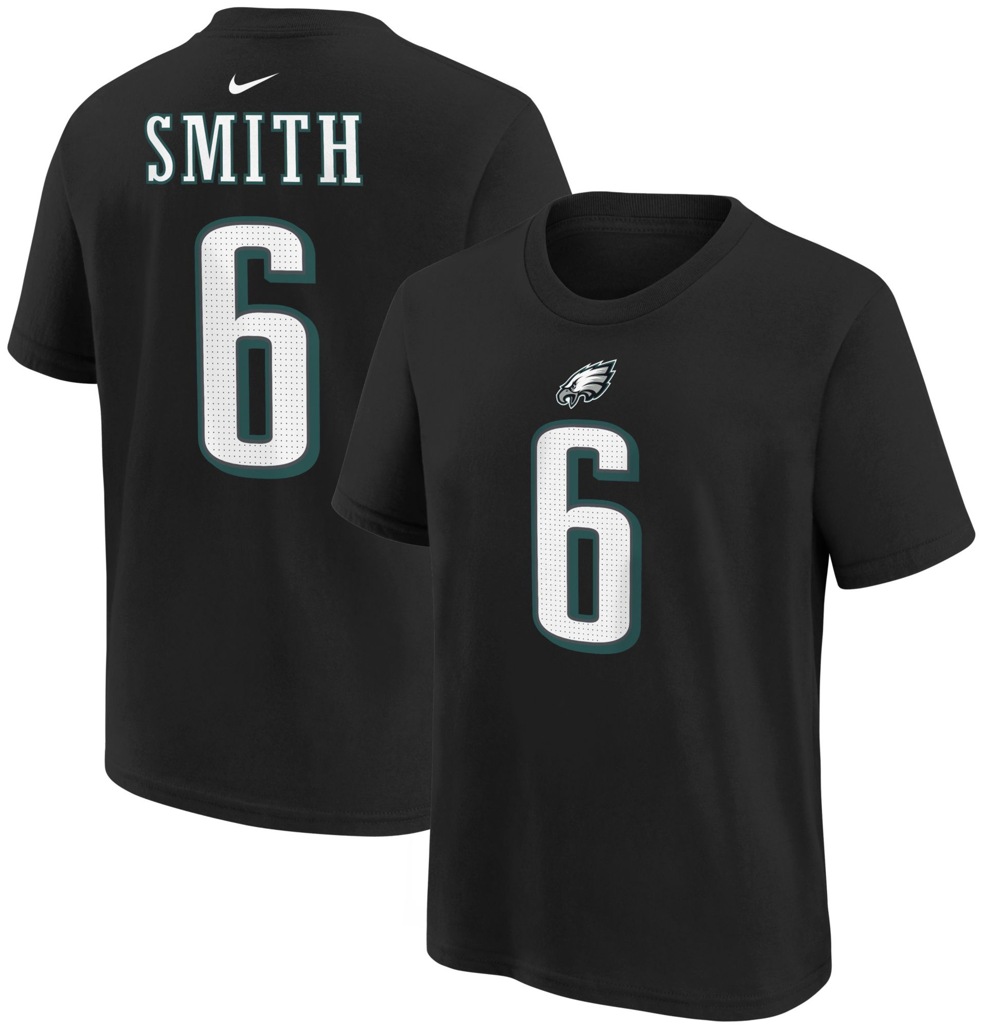 Nike Youth Philadelphia Eagles DeVonta Smith #6 Black T-Shirt product image