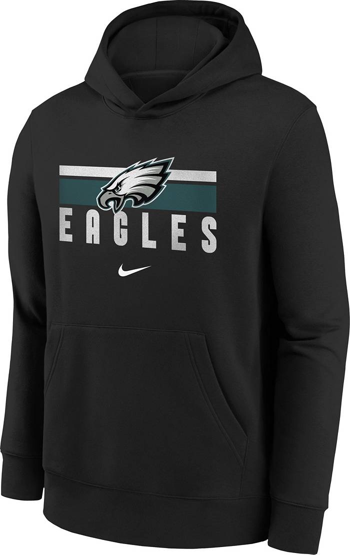 NFL Philadelphia Eagles Youth Soft Fleece Pullover Hoodie Sweatshirt, Team  Color, 8