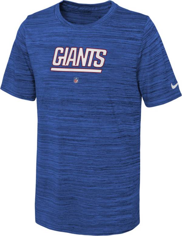 Nike Youth New York Giants Sideline Velocity Royal T-Shirt product image