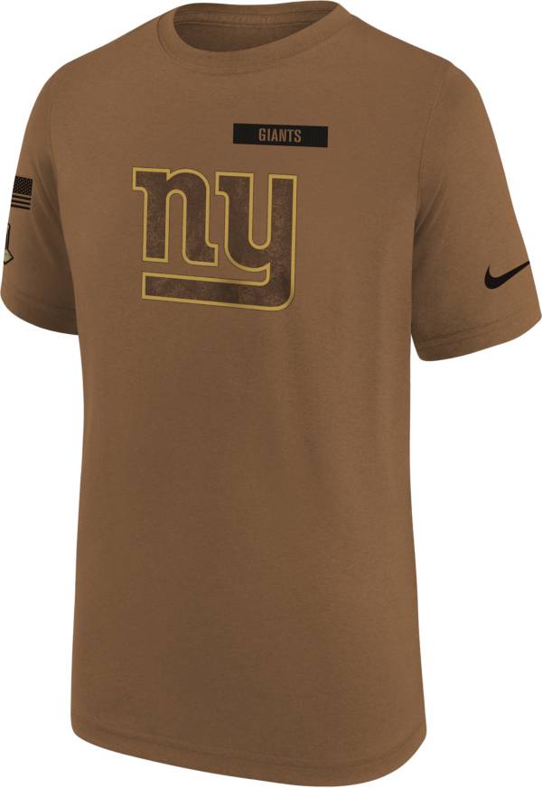 Nike Youth New York Giants 2023 Salute to Service Brown T-Shirt product image