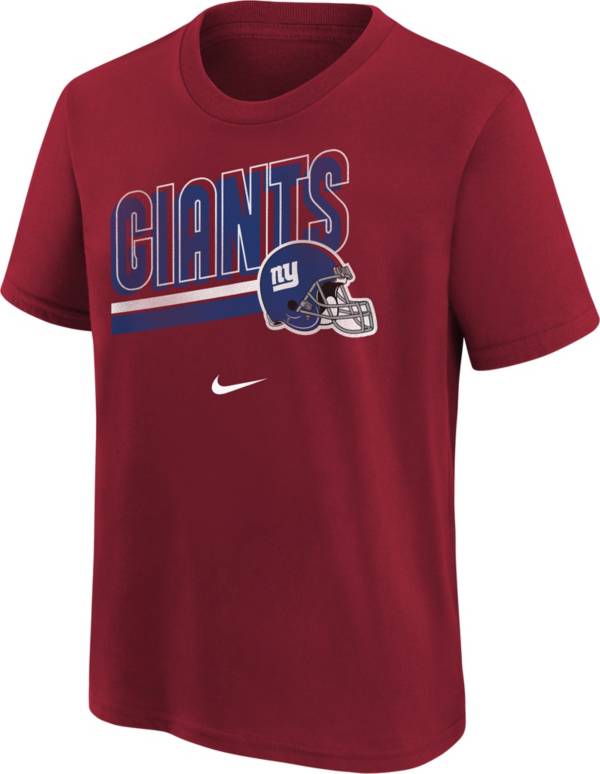 Nike Youth New York Giants Team Helmet Red T-Shirt product image