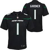 Youth Nike Ahmad Sauce Gardner Black New York Jets Game Jersey