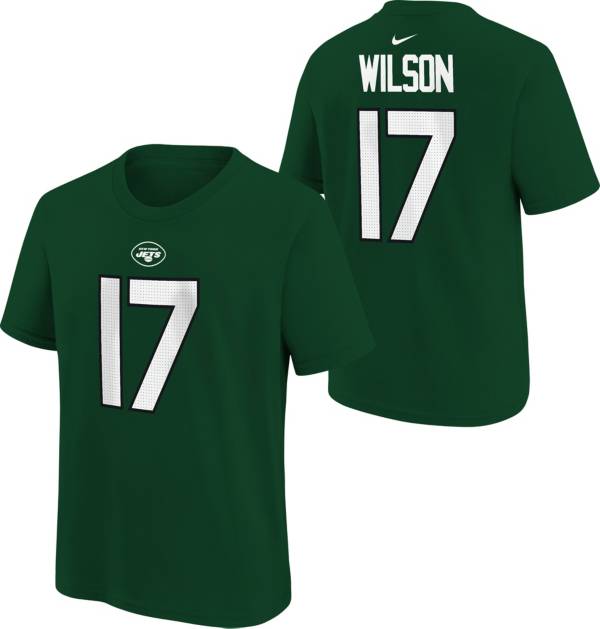 Nike Little Kids' New York Jets Garrett Wilson #17 Green Jersey