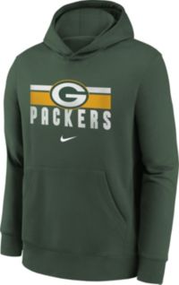 Women's Green Bay Packers Nike 2023 Sideline Club Hoodie XLarge Green