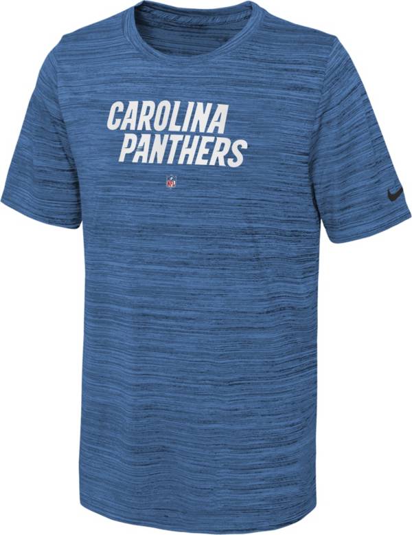 Nike Youth Carolina Panthers Sideline Velocity Blue T-Shirt product image