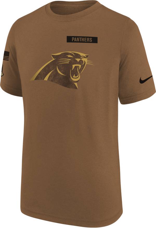 Nike Youth Carolina Panthers 2023 Salute to Service Brown T-Shirt product image
