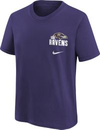 Nike Youth Baltimore Ravens Back Slogan Purple T-Shirt | Dick's ...