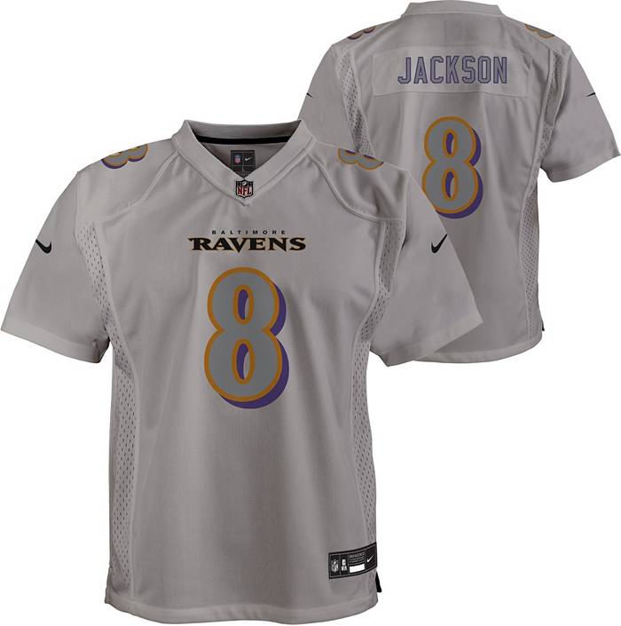 Nike Baltimore Ravens Lamar Jackson Black Football Jersey Youth