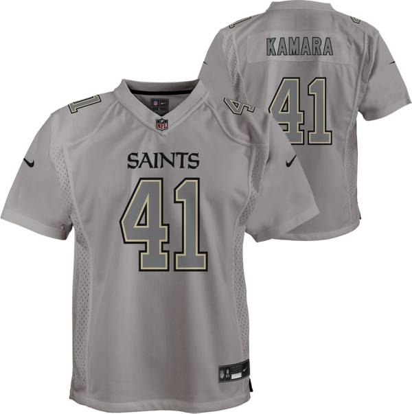 Nike Youth New Orleans Saints Alvin Kamara #41 Atmosphere Grey