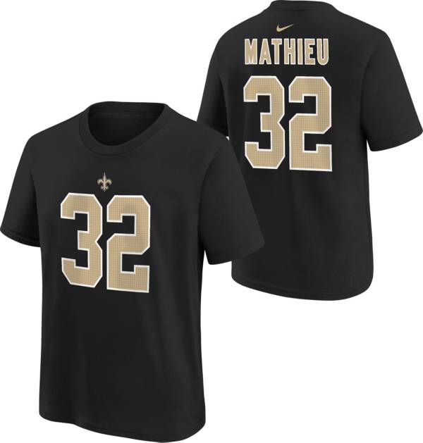 Black Nike NFL New Orleans Saints Kamara #41 Jersey Junior