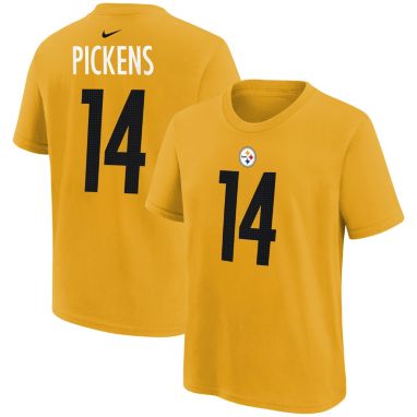 sorry, Nike Youth Pittsburgh Steelers George Pickens #14 University Gold T-Shirt is currently out of stock