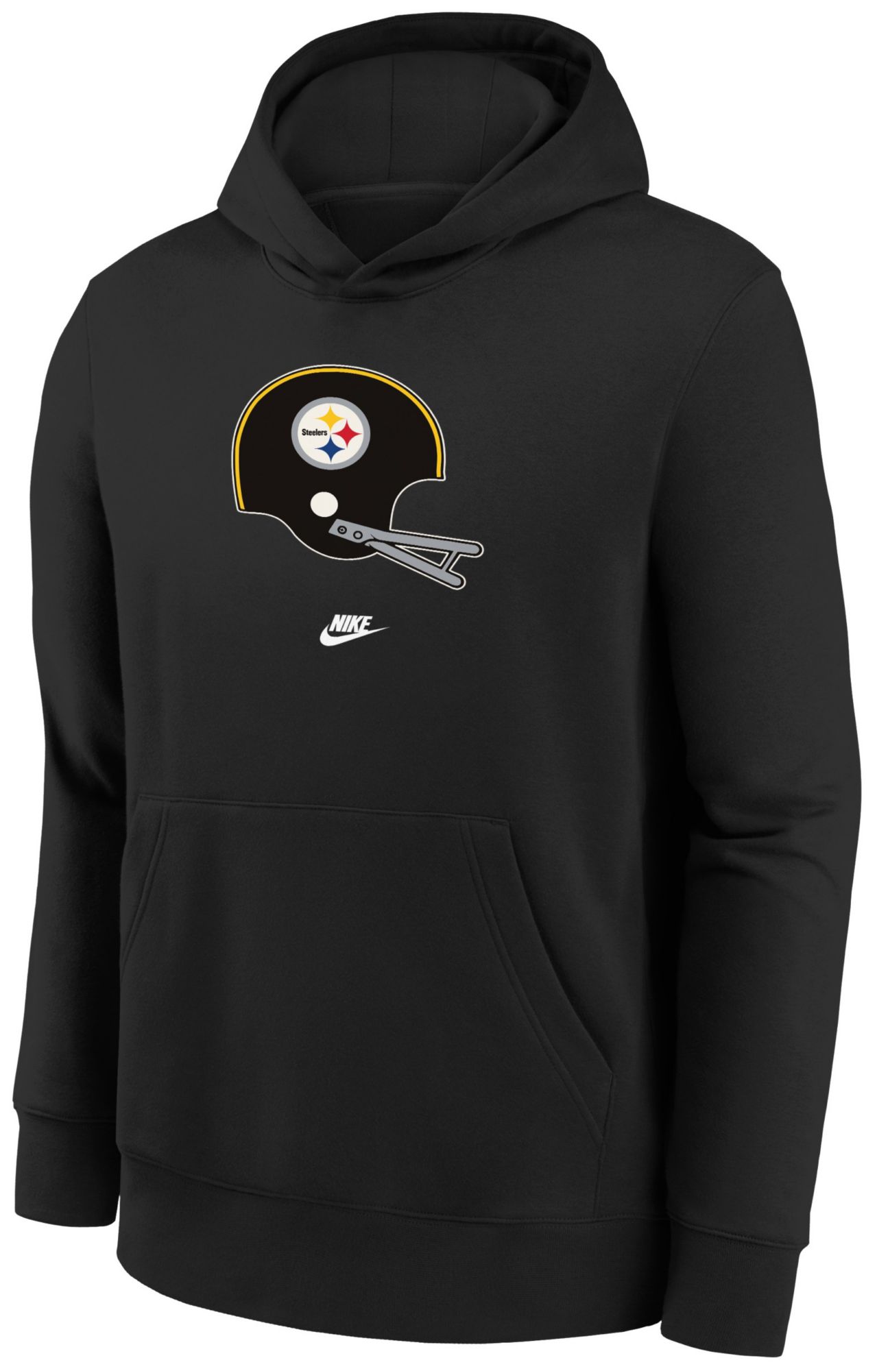 Nike Youth Pittsburgh Steelers Rewind Throwback Black Pullover Hoodie product image