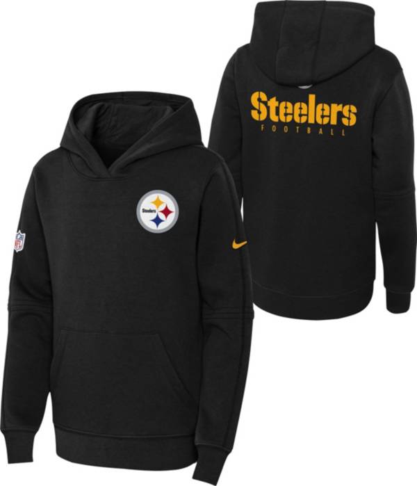 Nike, Shirts, Nike Mens Nfl Pittsburgh Steelers Sideline Hoodie Size Xl