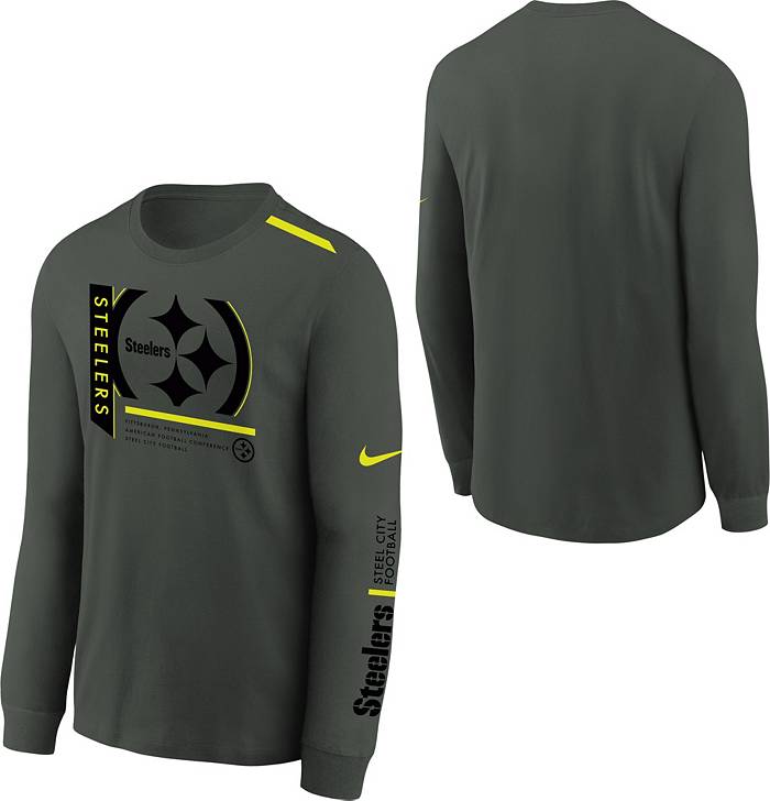 Nike NFL Pittsburgh Steelers Atmosphere (Najee Harris) Men's Fashion Football Jersey - Grey M