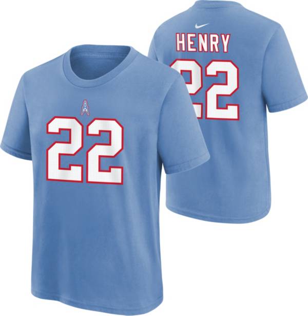 Nike Youth Tennessee Titans Derrick Henry #22 Atmosphere Grey Game Jersey