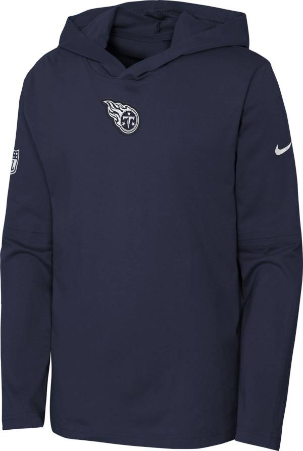 Nike Youth Tennessee Titans Sideline Player Navy Hoodie product image