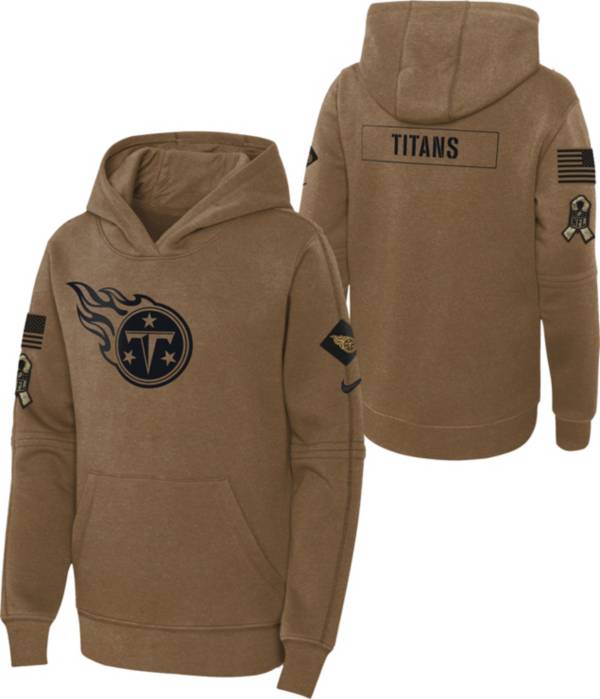 Nike Youth Tennessee Titans 2023 Salute to Service Brown Hoodie product image