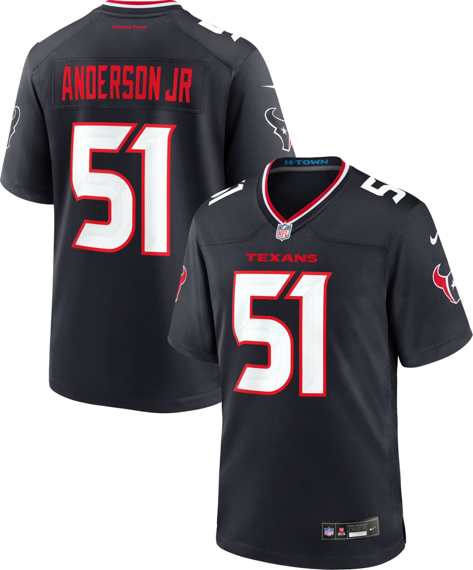 Nike Youth Houston Texans Will Anderson Jr. #51 Navy Game Jersey product image