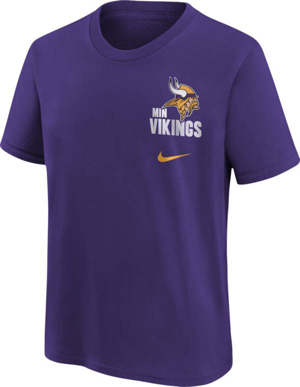 Nike Youth Minnesota Vikings Justin Jefferson #18 Purple T-Shirt