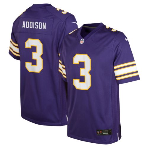 Nike Youth Minnesota Vikings Justin Jefferson #18 Purple Game