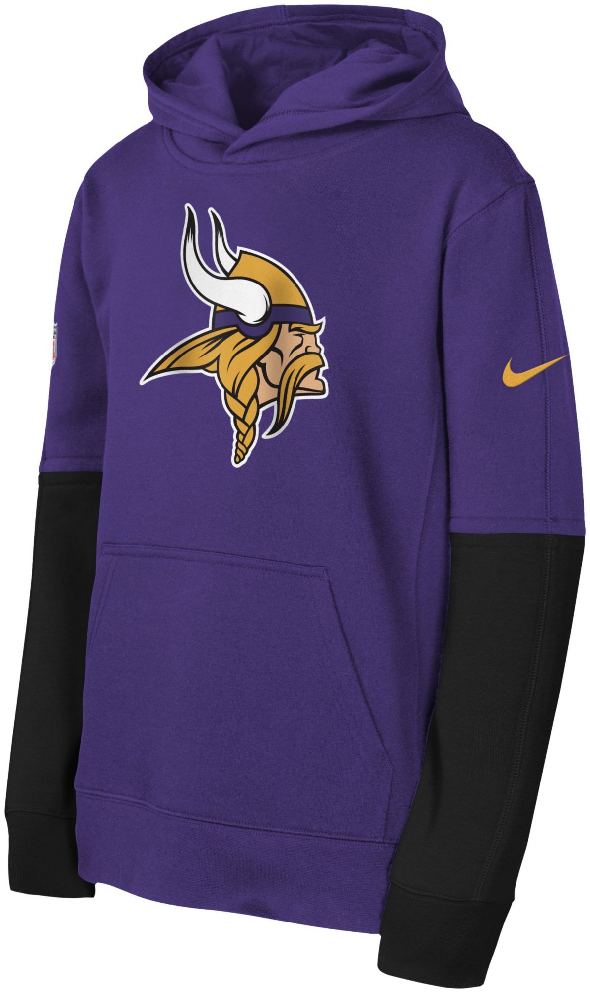 Nike Youth Minnesota Vikings Sideline Club Court Purple Pullover Hoodie product image
