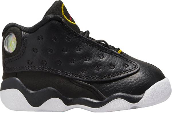 Toddler black and yellow clearance jordans