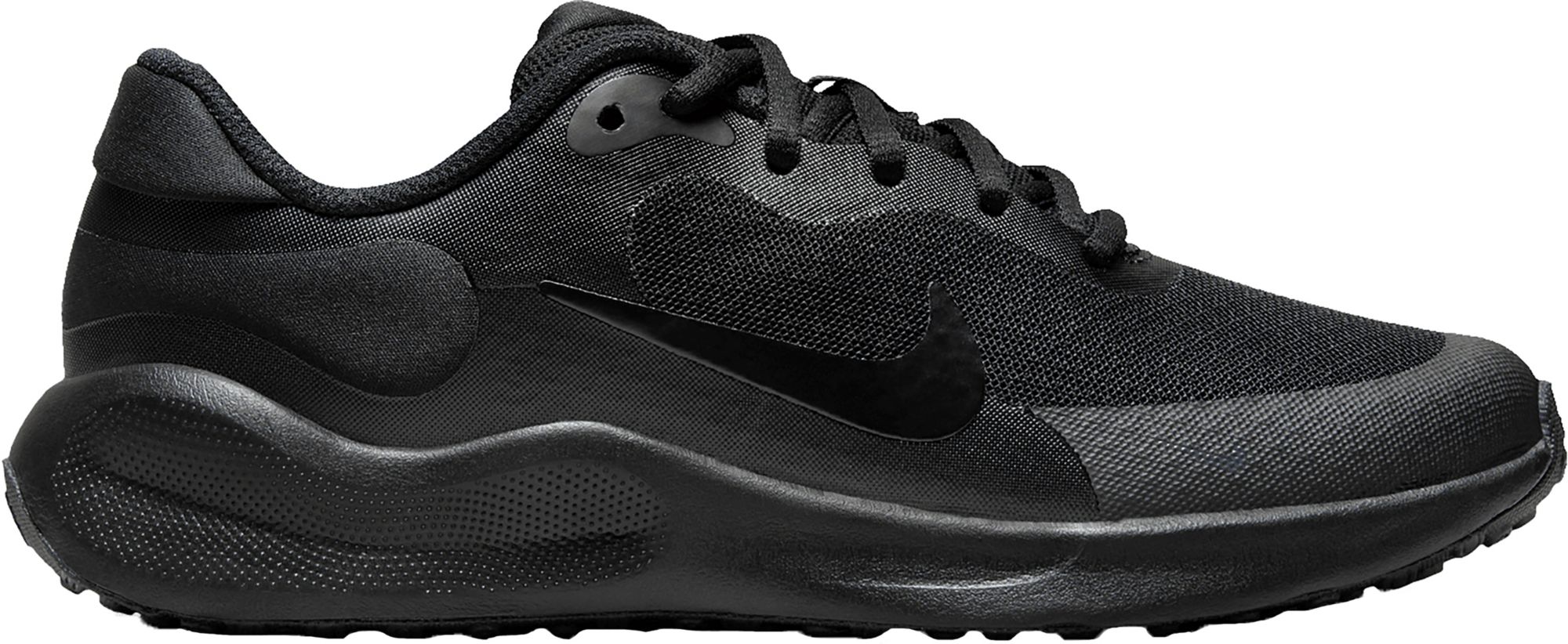 All black nike shoes grade school best sale