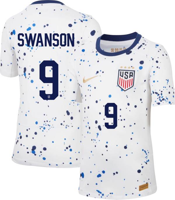 USWNT 2022/23 Stadium Home Big Kids' Nike Dri-FIT Soccer Jersey