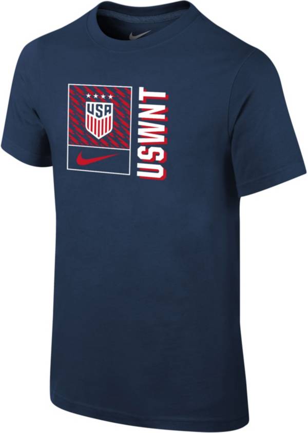 Nike Youth USWNT 2023 Logo Navy T-Shirt product image