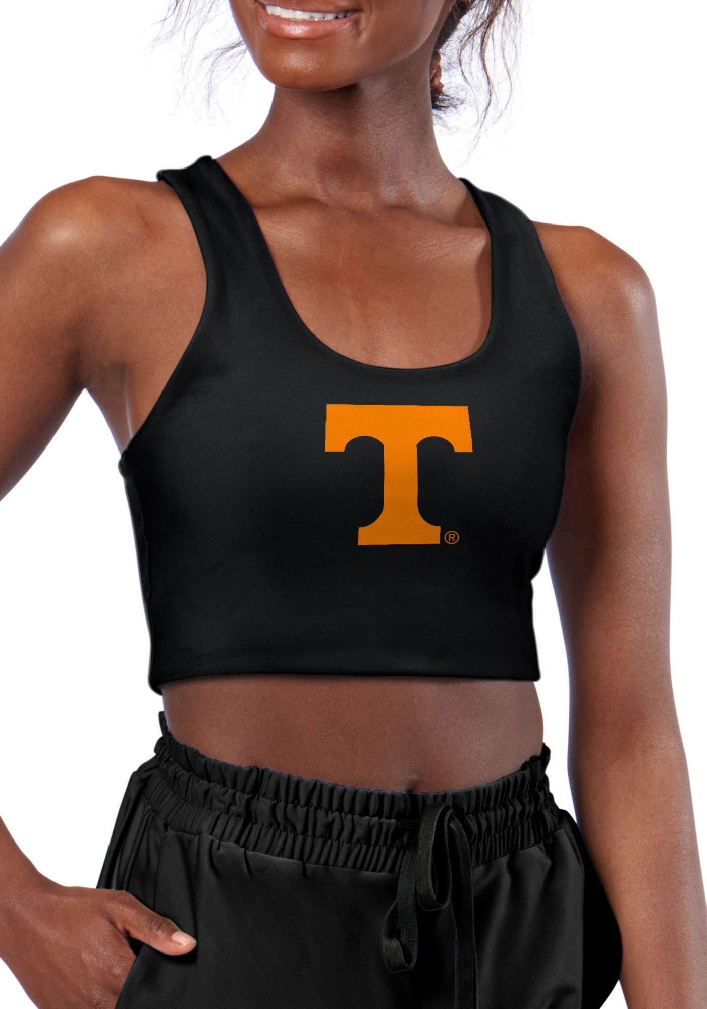 Certo Women's Tennessee Volunteers Black Reversible Sports Bra