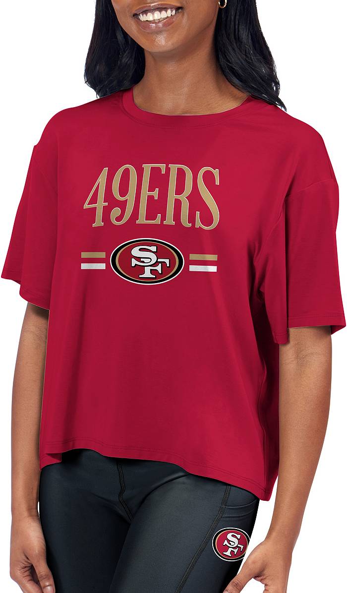 Certo Women's San Francisco 49ers Format Red T-Shirt