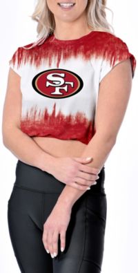 San Francisco 49ers Women's Crop Tops Crop Tank Sleeveless T-Shirt