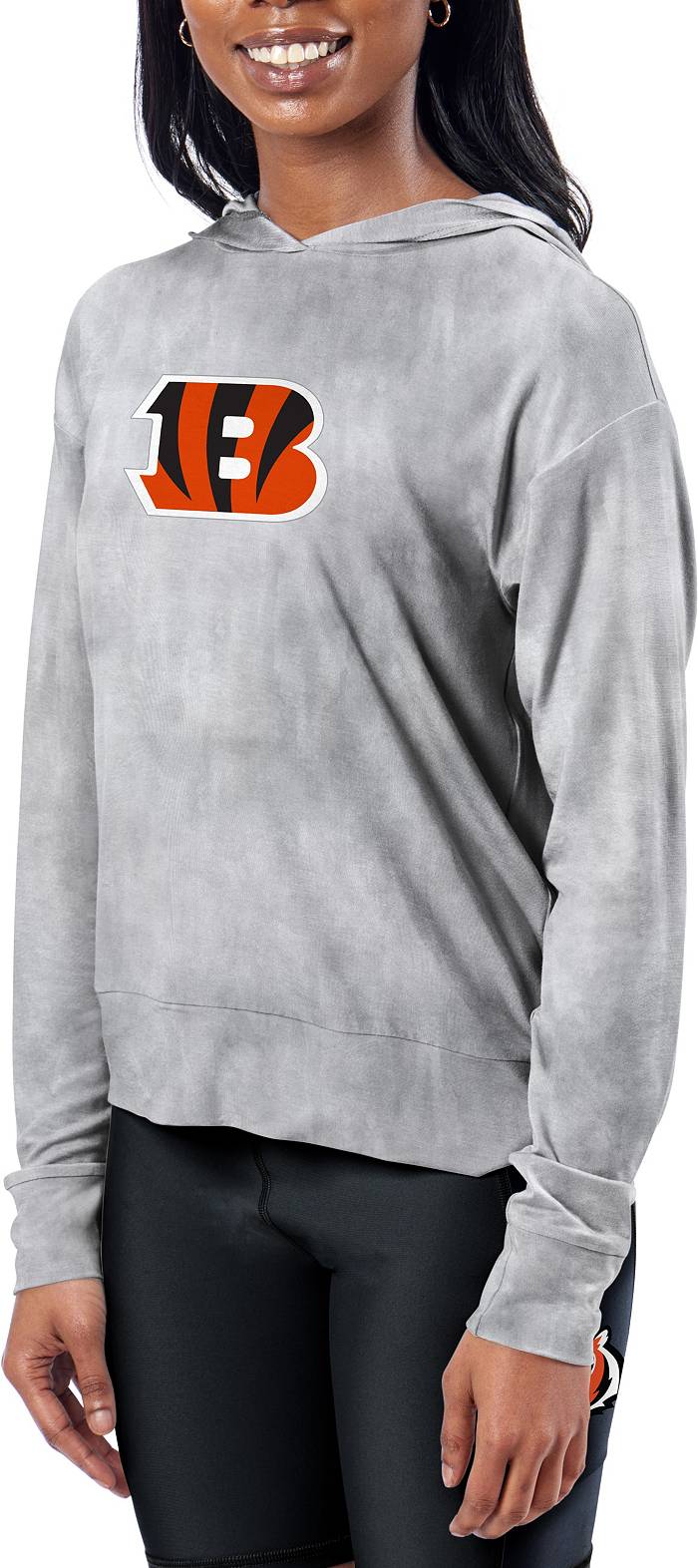 Dick's Sporting Goods Concepts Sport Women's Cincinnati Bengals Mainstream  Grey Hoodie