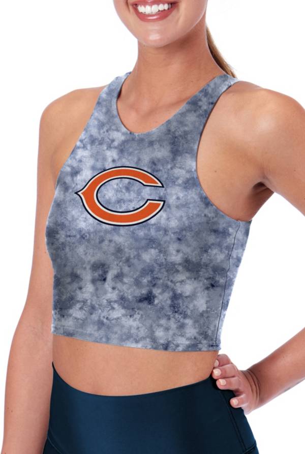 Certo Women's Chicago Bears Crosstown Midi Tank Bra