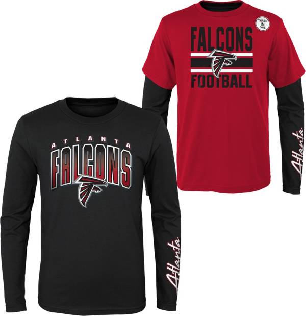 NFL Team Apparel Boys' Atlanta Falcons Fan Fave 3-In-1 T-Shirt product image