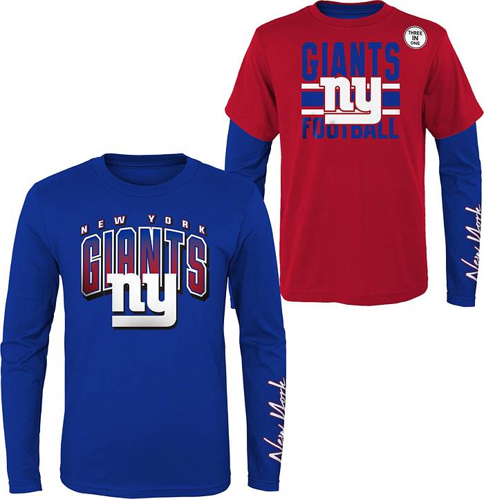 Nike Youth New York Giants Saquon Barkley #26 Royal T-Shirt