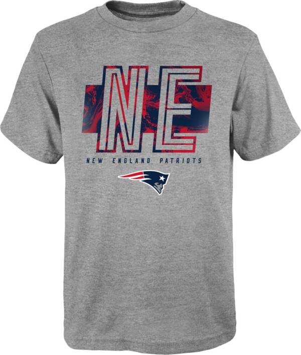 Official NFL Team Apparel Boys' New England Patriots Abbreviated