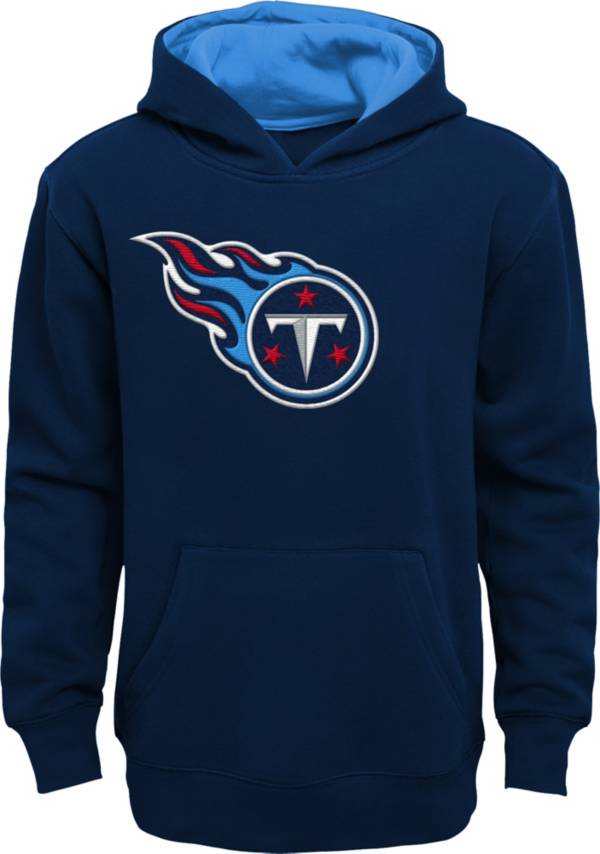 NFL Team Apparel Little Kids' Tennessee Titans Prime Navy Hoodie