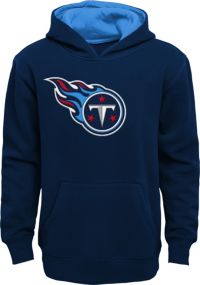 NFL Team Apparel Little Girls' Tennessee Titans Prime Pink Hoodie