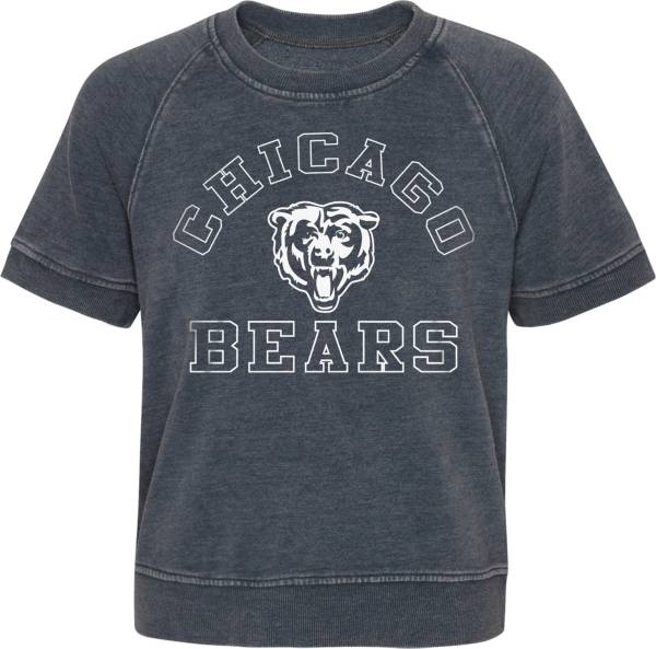 NFL Team Apparel Little Girls' Chicago Bears Junior Cheer Squad Grey Top product image