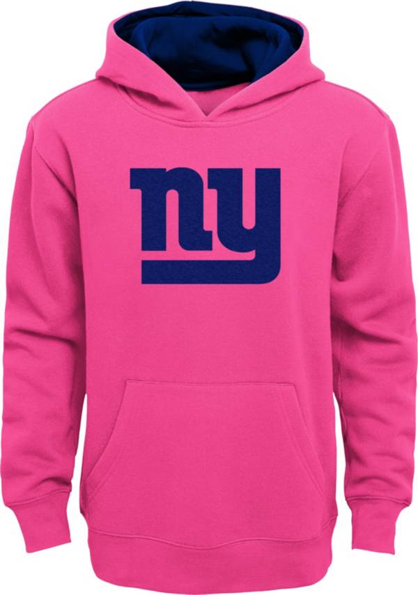 Dick's Sporting Goods NFL Team Apparel Girls' New York Jets Prime Pink  Pullover Hoodie