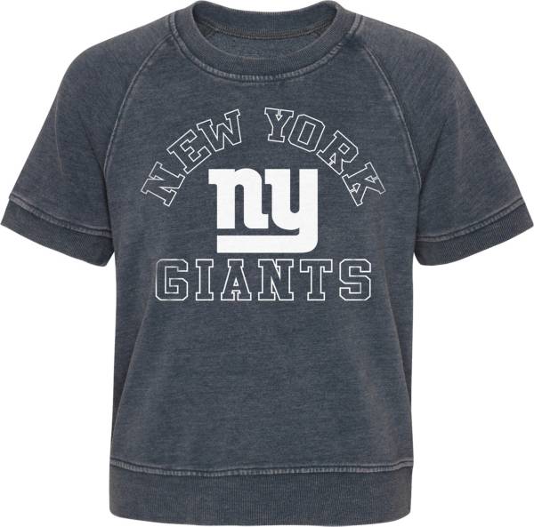 NFL Team Apparel Little Girls' New York Giants Junior Cheer Squad Grey Top product image