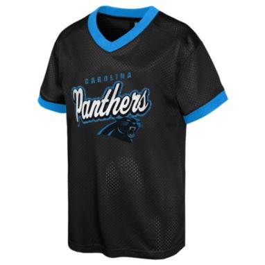 sorry, NFL Team Apparel Junior Girls' Carolina Panthers Fashion Mesh Black T-Shirt is currently out of stock