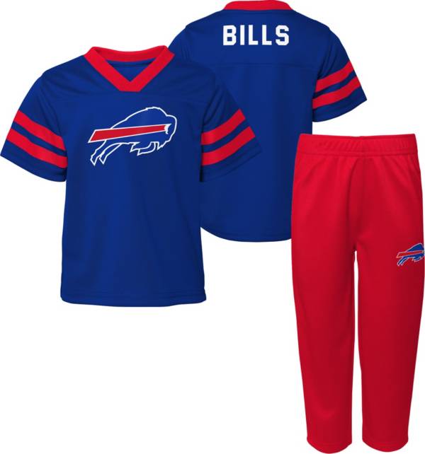 NFL Team Apparel Infant Buffalo Bills Spread Love Pink/White Set