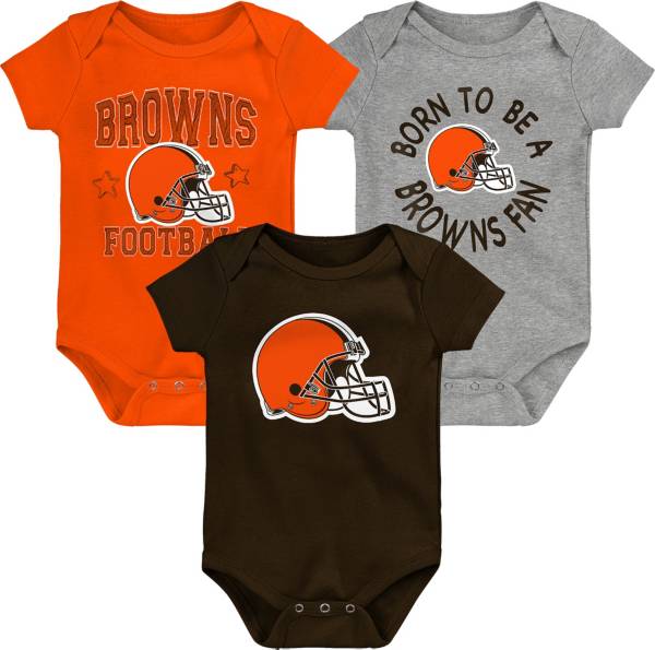 Nick Chubb Baby Clothes, Cleveland Football Kids Baby Onesie