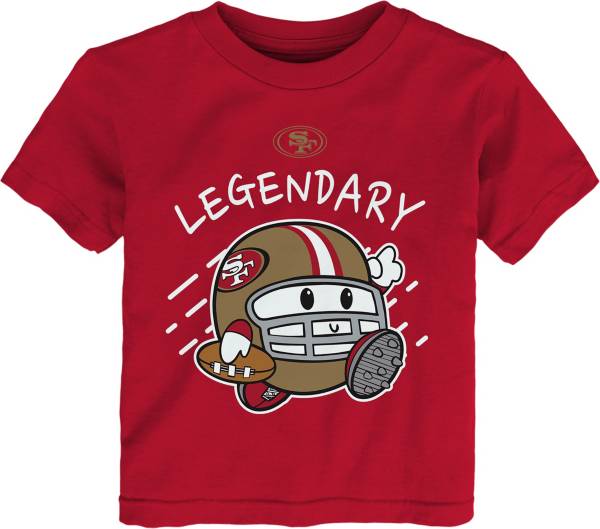 NFL San Francisco 49ers Toddler Boys' Short Sleeve Samuel Jersey - 3T