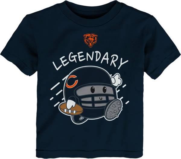 NFL Team Apparel Toddler Chicago Bears Poki Navy T-Shirt product image