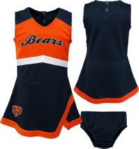 Chicago Bears Girls Cheerleader Dress and Bodysuit Size 4T NFL Team Apparel  READ