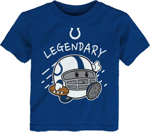 Dick's Sporting Goods NFL Team Apparel Toddler Indianapolis Colts Sizzle  Mascot Blue T-Shirt